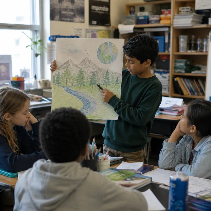 Teach others and share orangutan conservation information