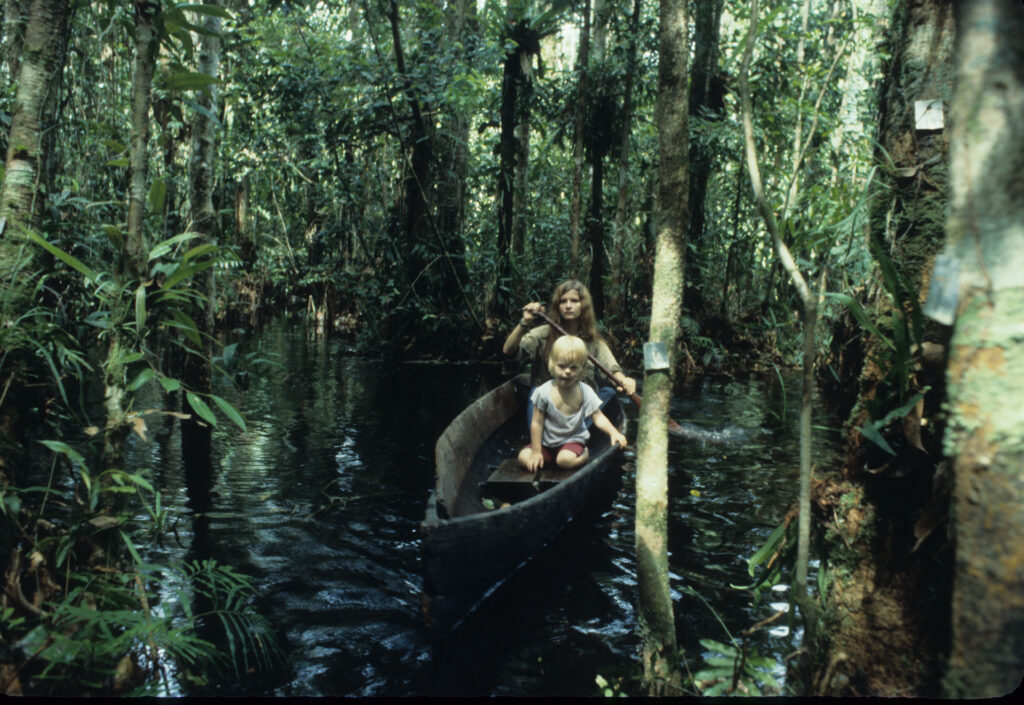 Binti and his mother Birute Galdikas