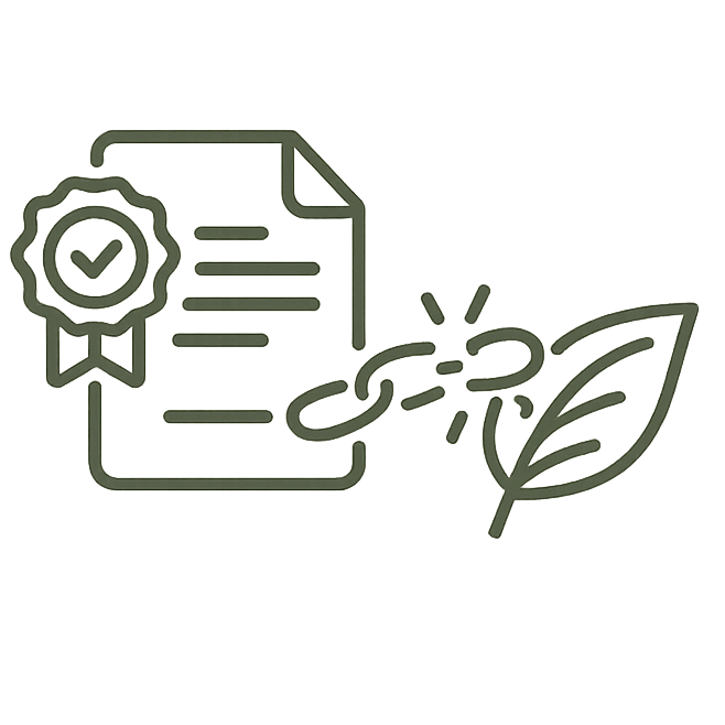 RSPO Credits supply-chain model